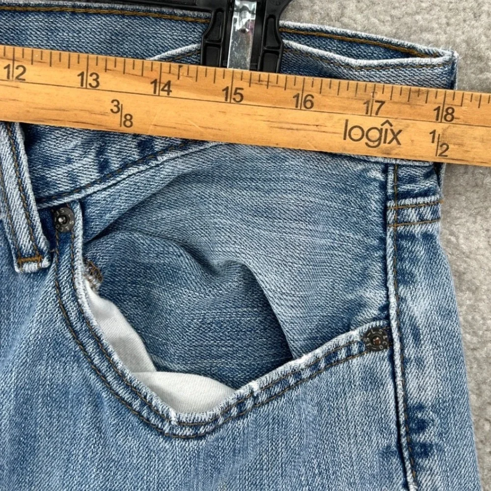 Levi's 559 Relaxed Straight Jeans Mens 36x34‎ Light Wash Denim 90s Y2K Grunge